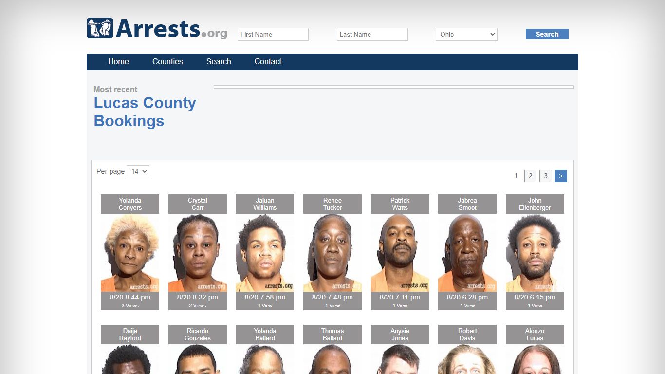 Lucas County Arrests and Inmate Search